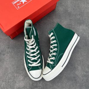 Chuck Taylor 70s High Midnight Green/White