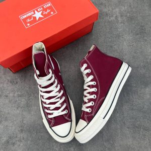 Chuck Taylor 70s High Burgundy/White