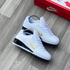 NIKE SHOX Z WHITE METTALIC GOLD
