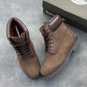 Timberland Men's Boot 6 Inch Waterproof Premium • BROWN