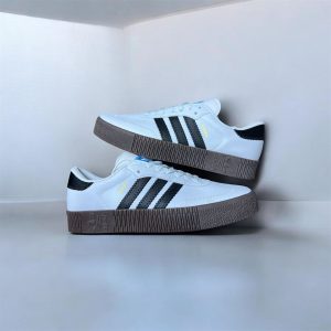 ADIDAS SAMBA DOUBLE SOLE WHITE