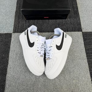 Nike Air Force 1 Low Supreme TRLE WHITE BLACK SWOOSH